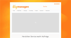 Desktop Screenshot of klug-managen.de